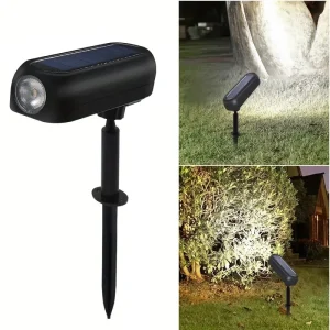 2-in-1 Smart Solar Spotlight & Wall Light