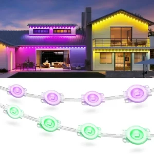 200ft Permanent Outdoor Lights for House