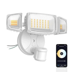 WiFi Smart Flood Lights Outdoor Motion Sensor