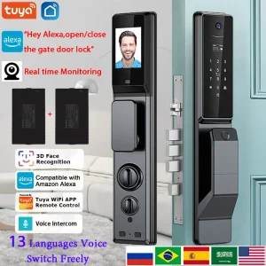 Waterproof Outdoor Smart Lock with Camera